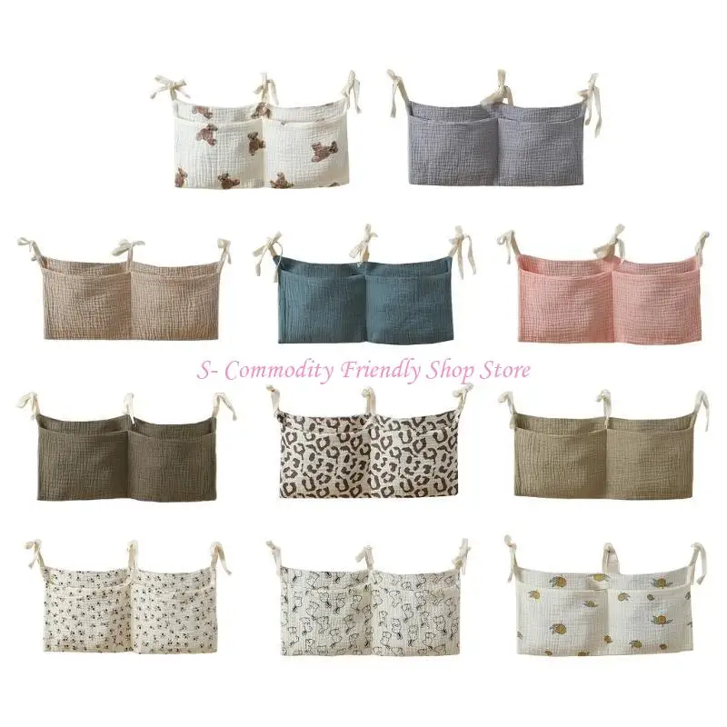 Bolsa colgante para cuna con organizador multiusos de cabecero - imagen 3
