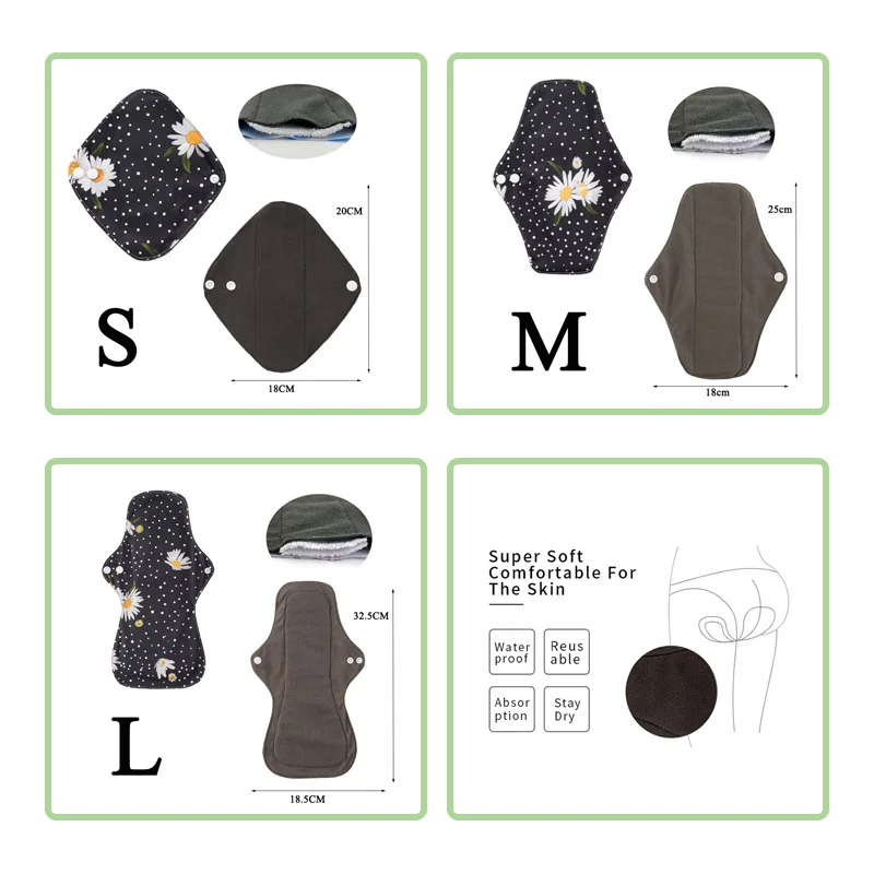 Tallas S, M y XL para distintos flujos