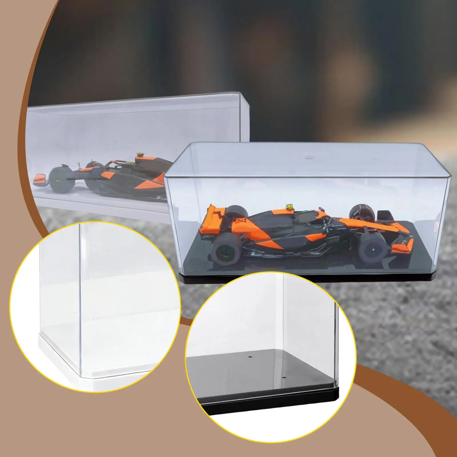 Vitrina de acrílico para coleccionables con protección apilable - imagen 4