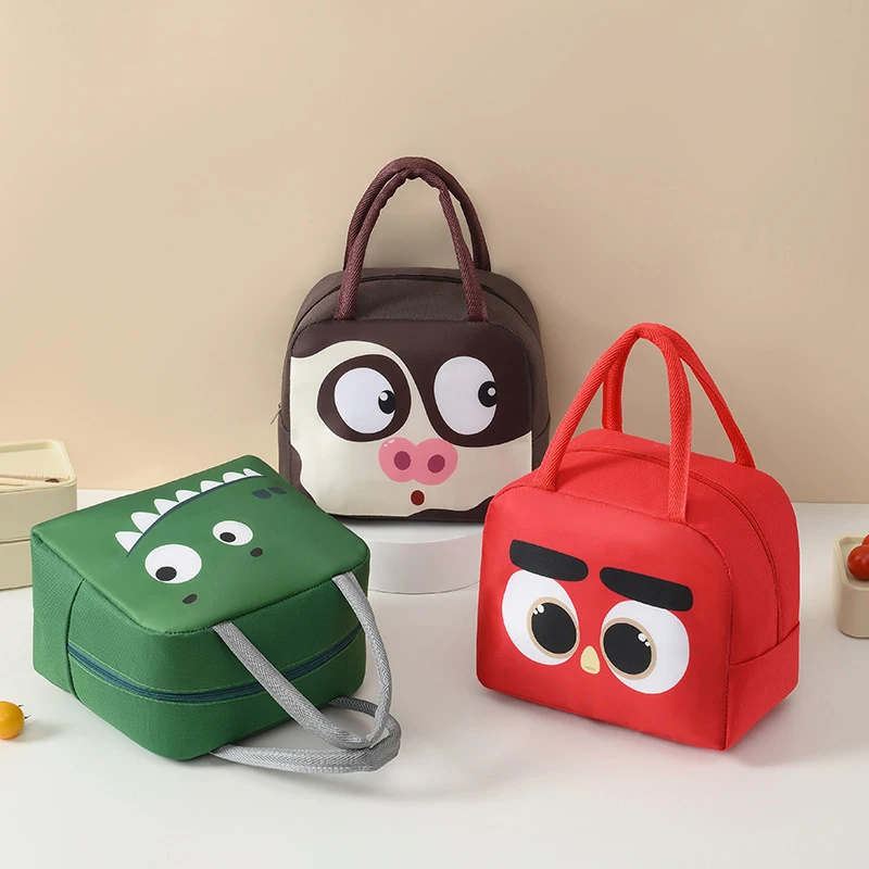 Bolsa de almuerzo infantil con dibujos animados - Oxford aislante - imagen 3