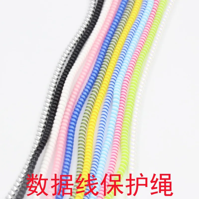 Protector de cable espiral universal colorido para iPhone y Samsung - imagen 3
