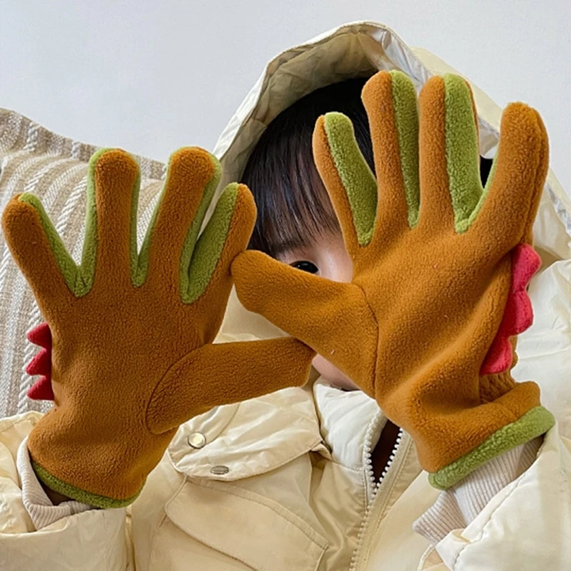 Guantes de invierno forrados con polar para niños – Cálidos y suaves - imagen 2