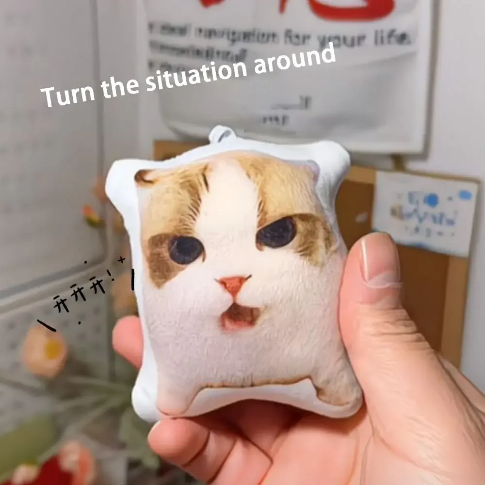 Oiiaio llavero de voz de gato con sonido suave y descompresión