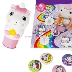 Pegatinas infantiles de sellos con dibujos para motricidad fina