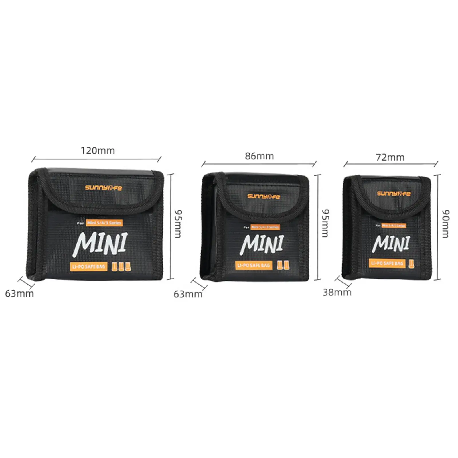 Bolsa de seguridad para baterías LiPo ignífuga anti-explosión - imagen 3