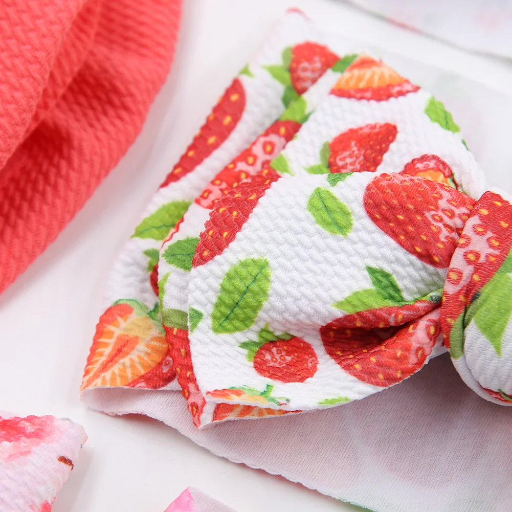 Diademas con flores para bebé niña – turbante suave infantil - imagen 3