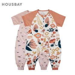 Pijama de verano niño piernas divididas cambio pañal