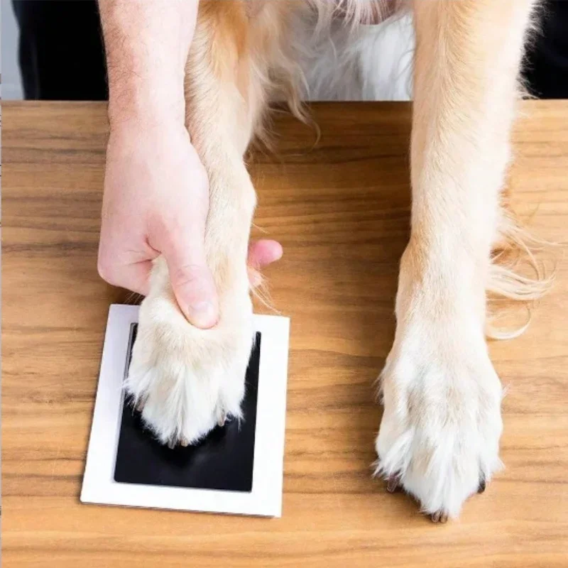 Kit de huellas con tinta segura para manos y patas de bebé