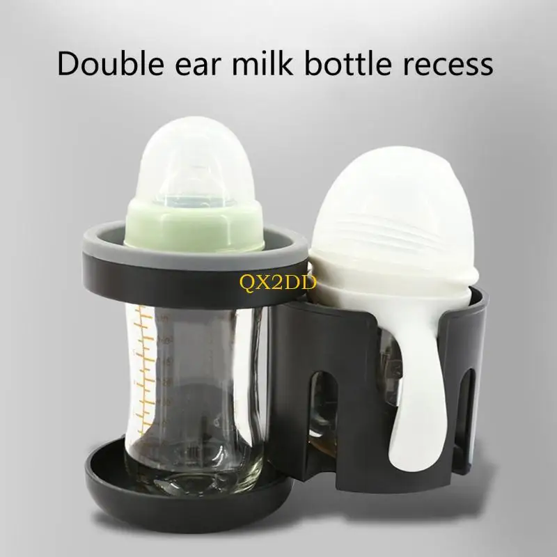 QX2D Portavasos universal para cochecito y silla de ruedas durable - imagen 2