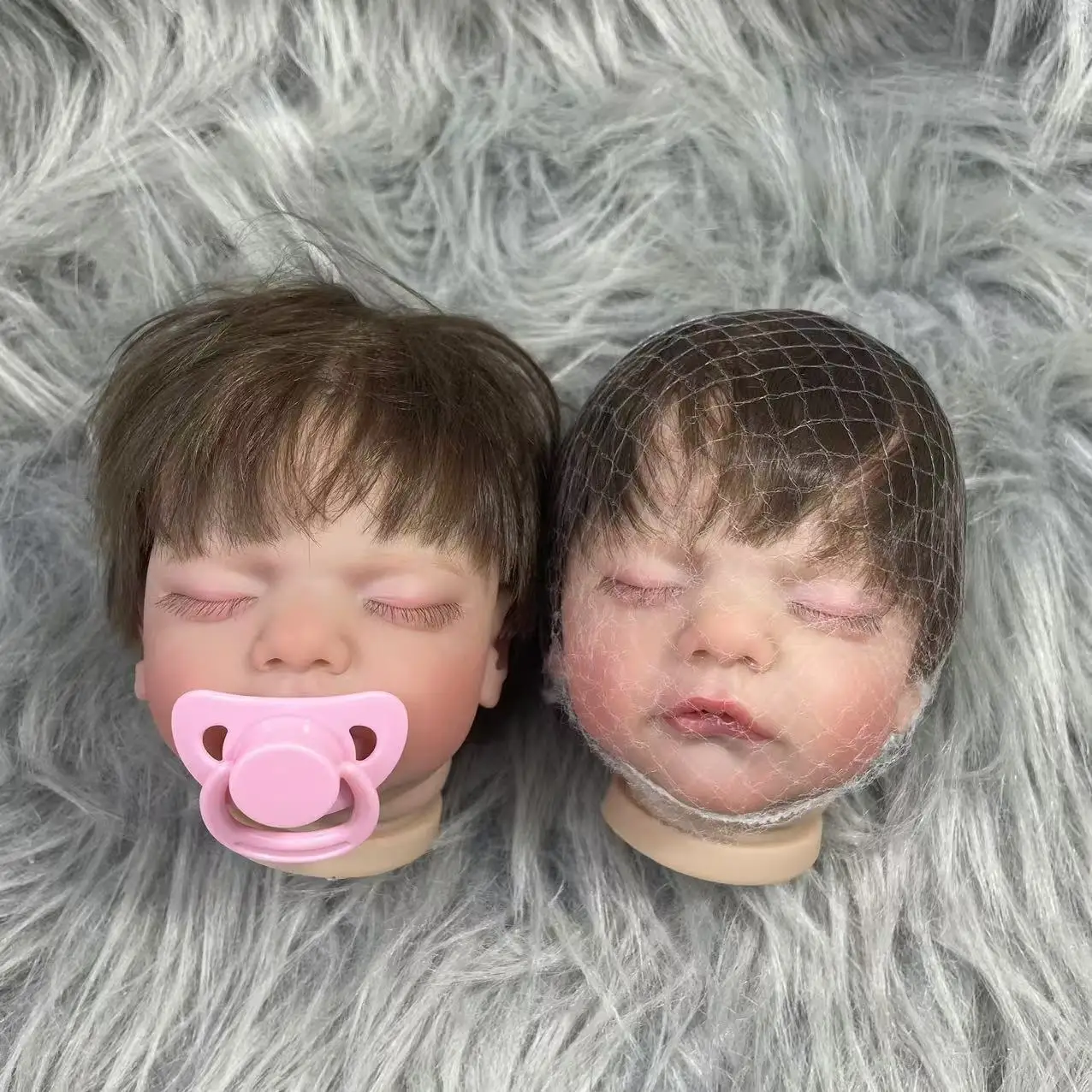 Muñeca Reborn Modelo Sam con pelo injertado 3D y venas realistas