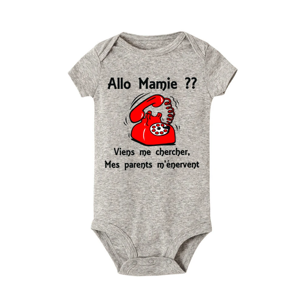 Body bebé Hello Grandma para recién nacido - imagen 3