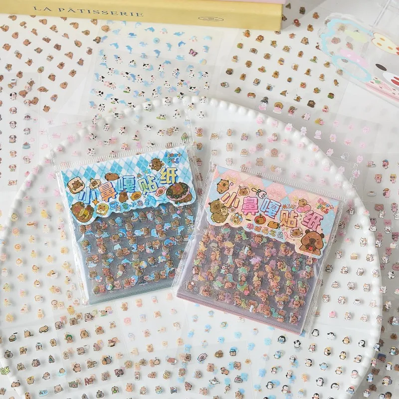 Pegatinas mini cerdos para manualidades y álbum de recortes - imagen 4