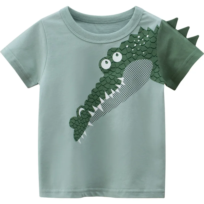 Camiseta manga corta bebé niño estilo coreano ligera para verano - imagen 3
