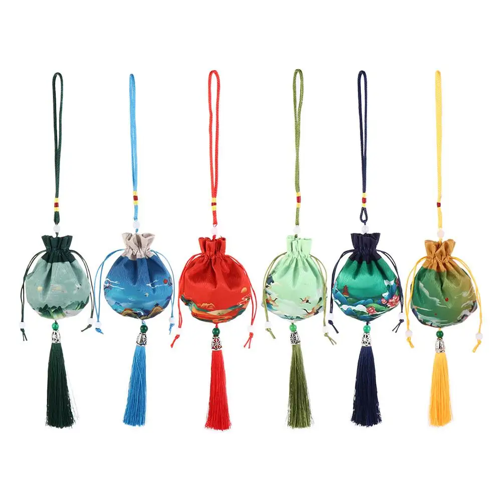 Bolsa con cordón floral para joyas y collares infantiles - imagen 4