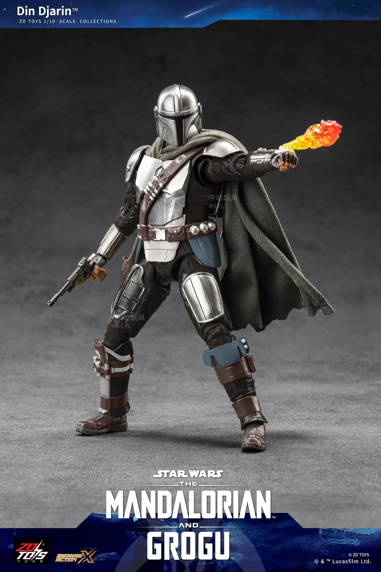 Figura de acción articulada ZD Toys Star Wars con Darth Vader - imagen 3
