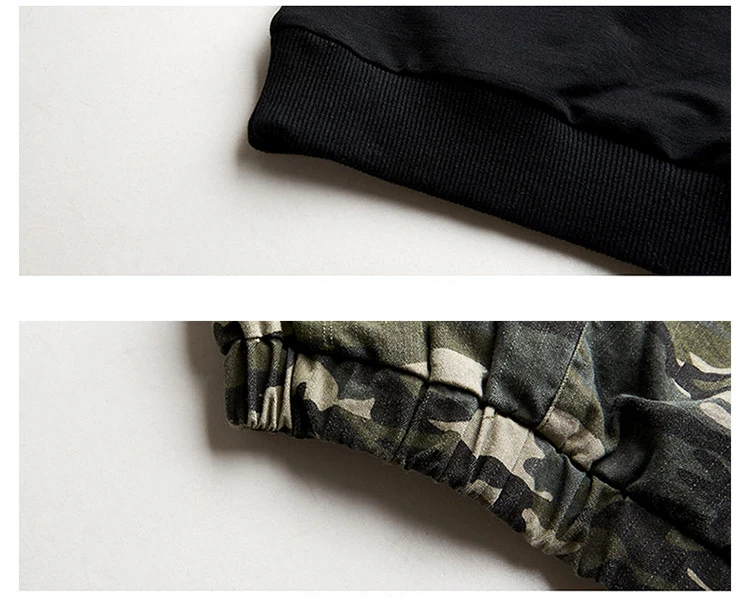 Chándal primavera para niños con sudadera y pantalón camuflaje - imagen 2