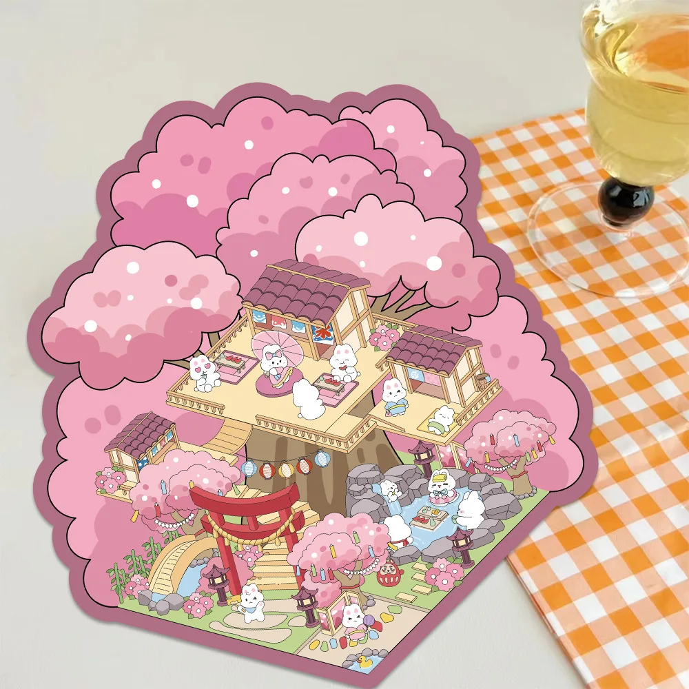 Pegatinas decorativas 3D con Paisajes en Miniatura para Habitación Infantil - imagen 2