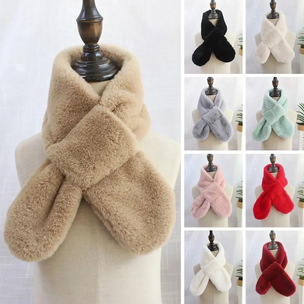 Bufanda infantil de peluche suave