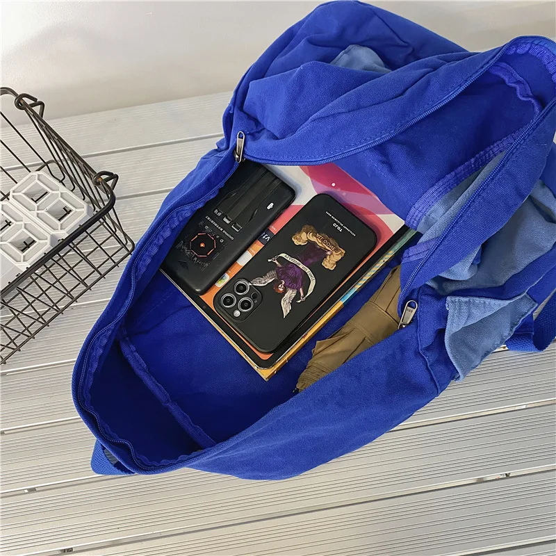 Mochila escolar de lona kawaii para niña – Vuelta al cole - imagen 4