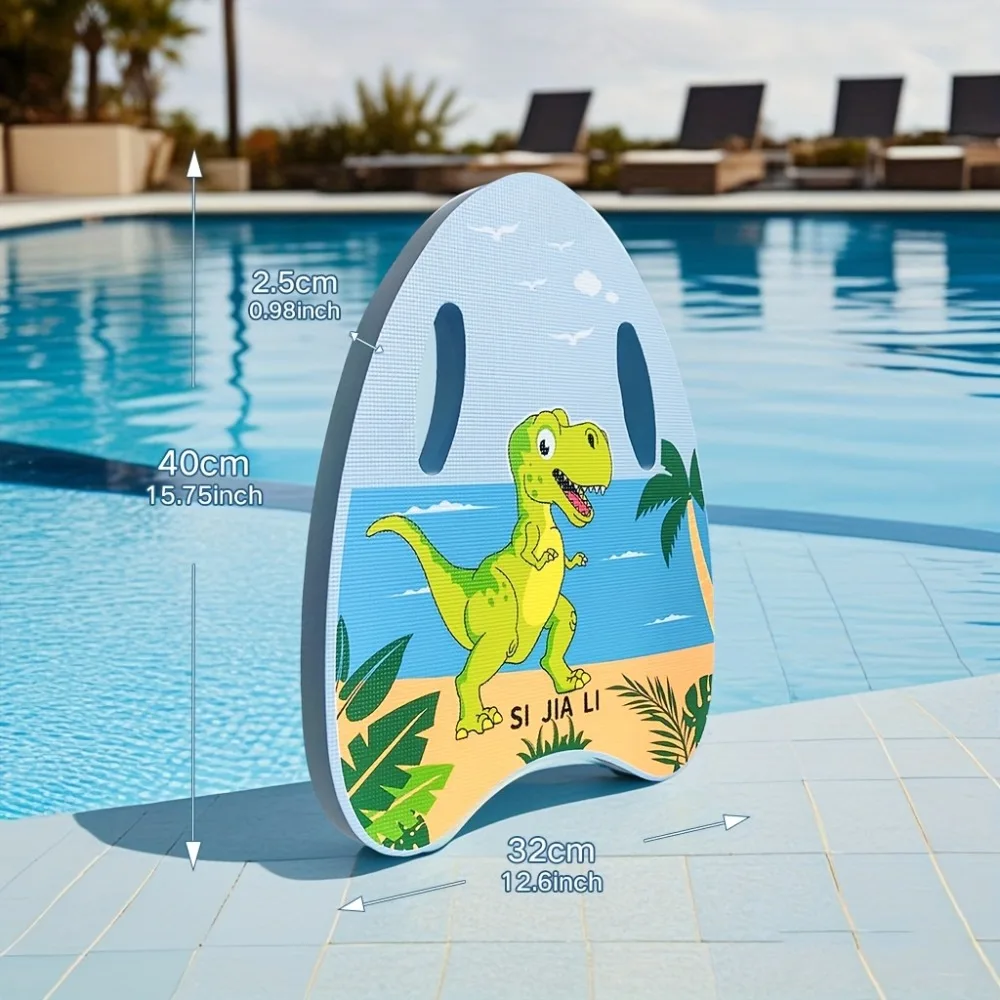 Tabla de natación para niños con dinosaurio de dibujos animados - imagen 4