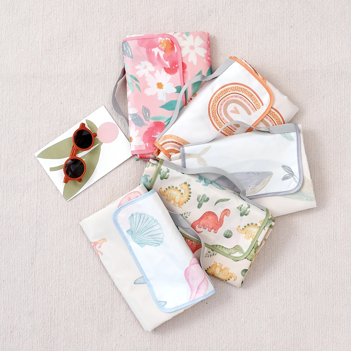 Manta de picnic impermeable y plegable