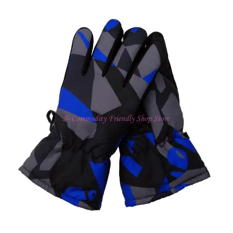 Guantes de invierno para niño en color vivo