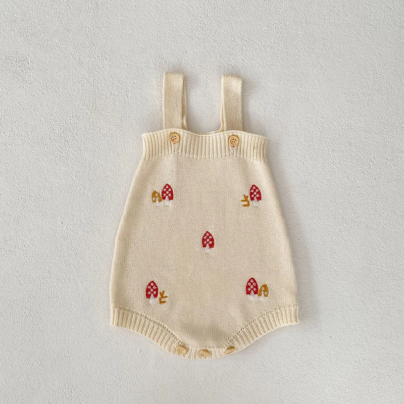 MILANCEL Conjunto niña otoño bordado con tirantes - imagen 5