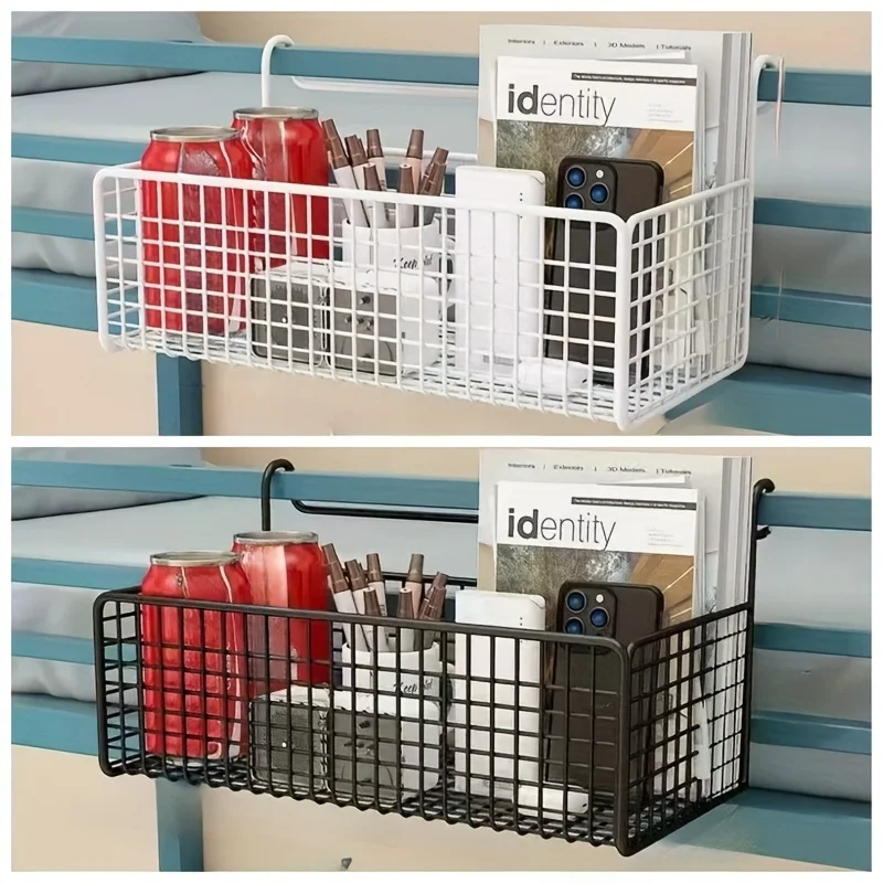 Organizador de almacenamiento plástico para cama, ahorra espacio - imagen 4