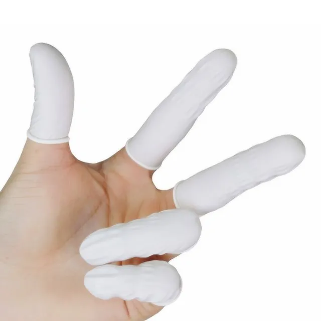 Caja dispensadora con 100 guantes blancos