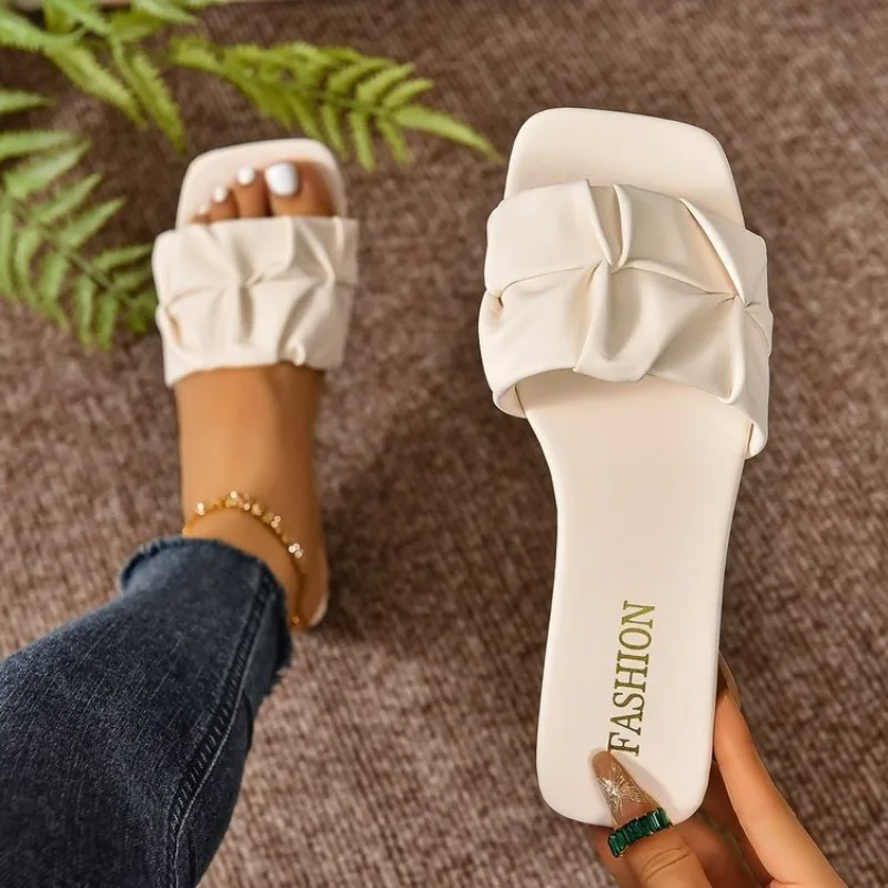Sandalias de mujer verdes estilo coreano tallas 35-42 - imagen 4