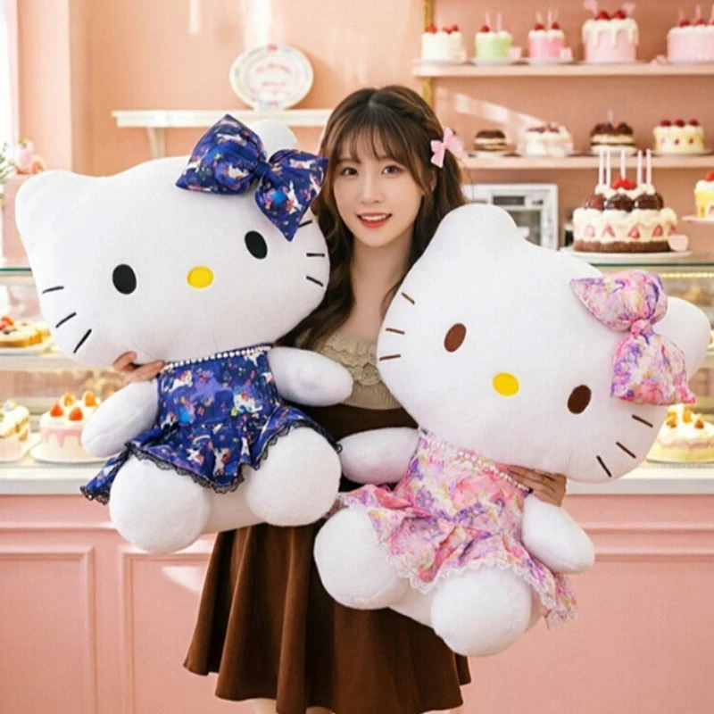 Peluche de Hello Kitty Sanrio grande tierno para regalo infantil - imagen 5