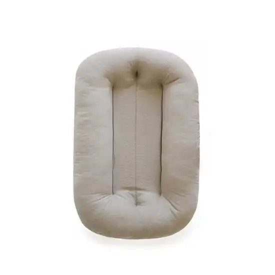 Nido de bebé portátil en algodón para dormir con funda acolchada - imagen 4