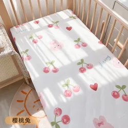 Sábana bajera para cuna de bebé recién nacido algodón elástico