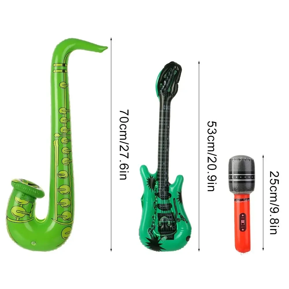 Instrumentos musicales infantiles inflables de simulación - imagen 3
