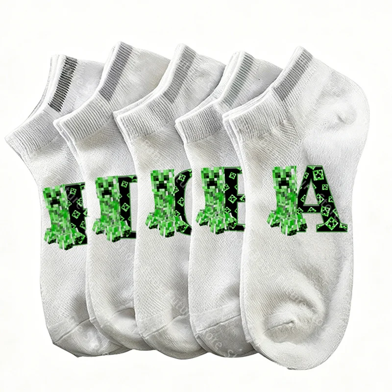 Calcetines altos para niño de algodón tierno con dibujos - imagen 3