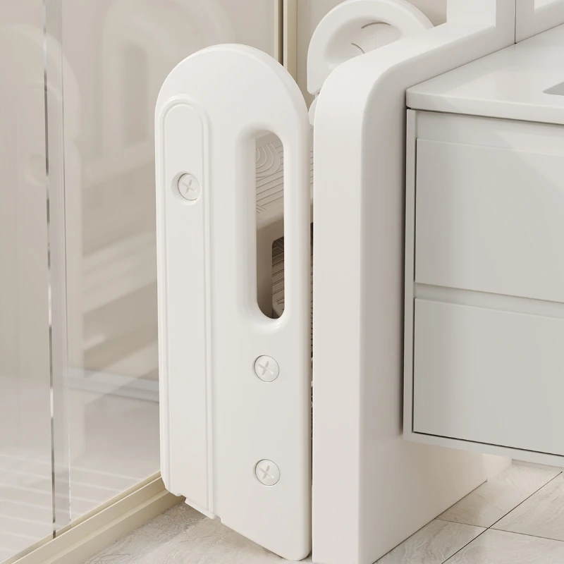 Taburete elevador de baño antideslizante plegable con barandilla - imagen 5