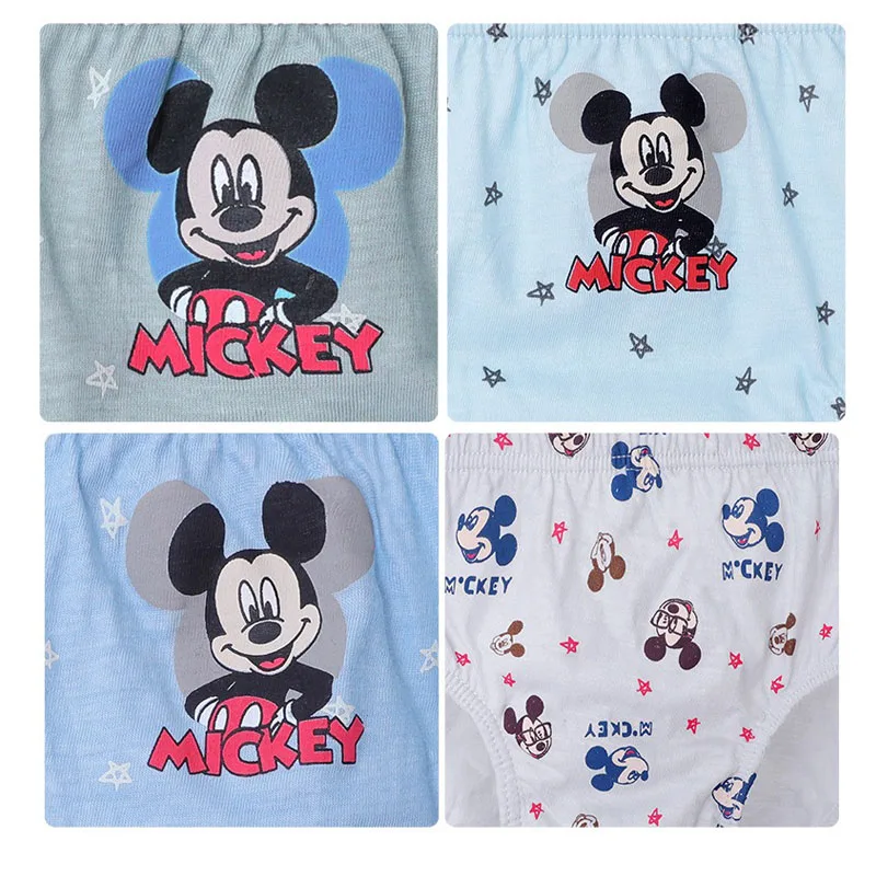 Mickey Mouse calzoncillos de algodón para niños estampado suave - imagen 5
