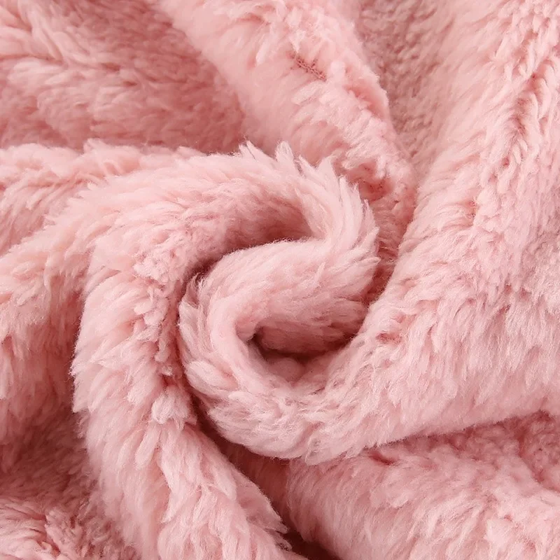 Conjunto bebé de peluche con oso acolchado para invierno - imagen 3