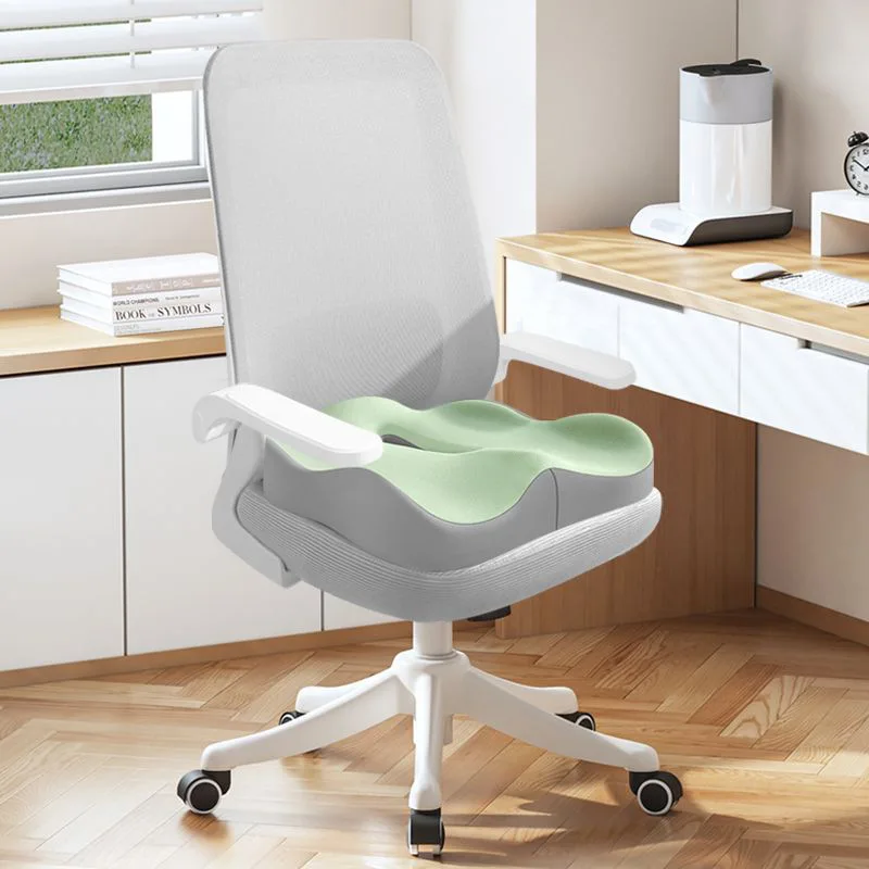 Cojín de memoria para silla y soporte lumbar en algodón - imagen 2
