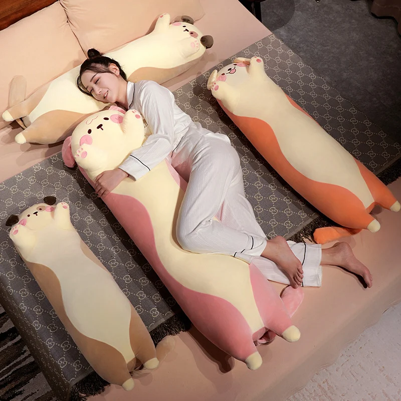 Peluche de perro dormilón blandito en forma de almohada - imagen 5