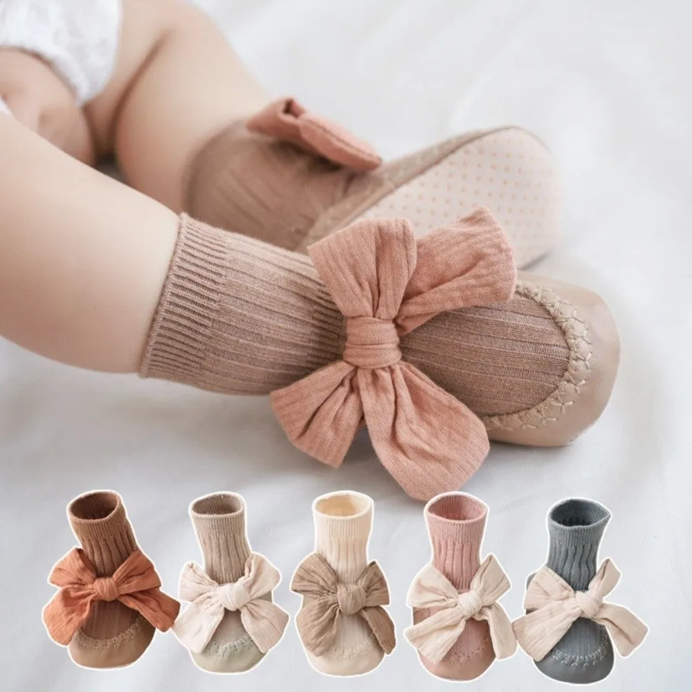 Calcetines antideslizantes bebés y niños – Suela suave transpirable - imagen 4