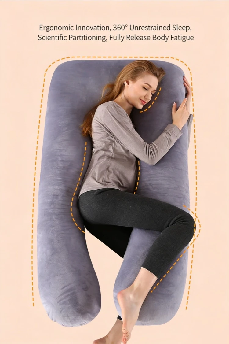 Uso como almohada para dormir de lado y apoyar abdomen y espalda