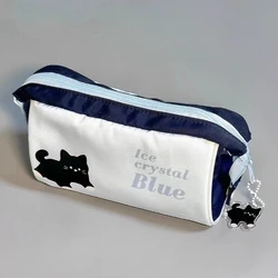 Bolsa escolar grande estilo japonés de diseño simple