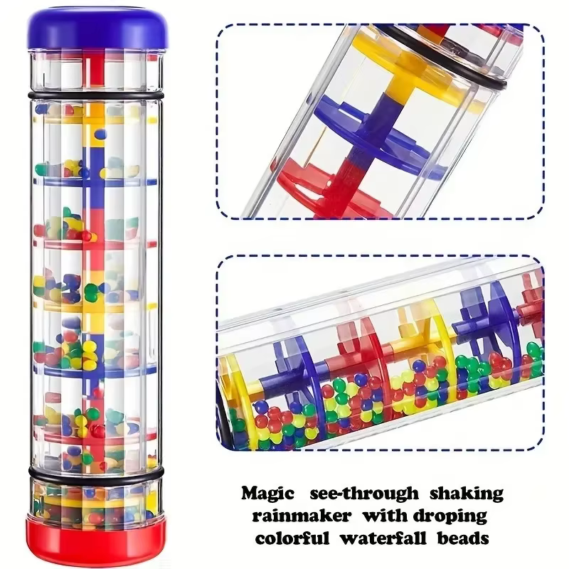 Palo de lluvia musical sensorial Montessori para bebé - imagen 3