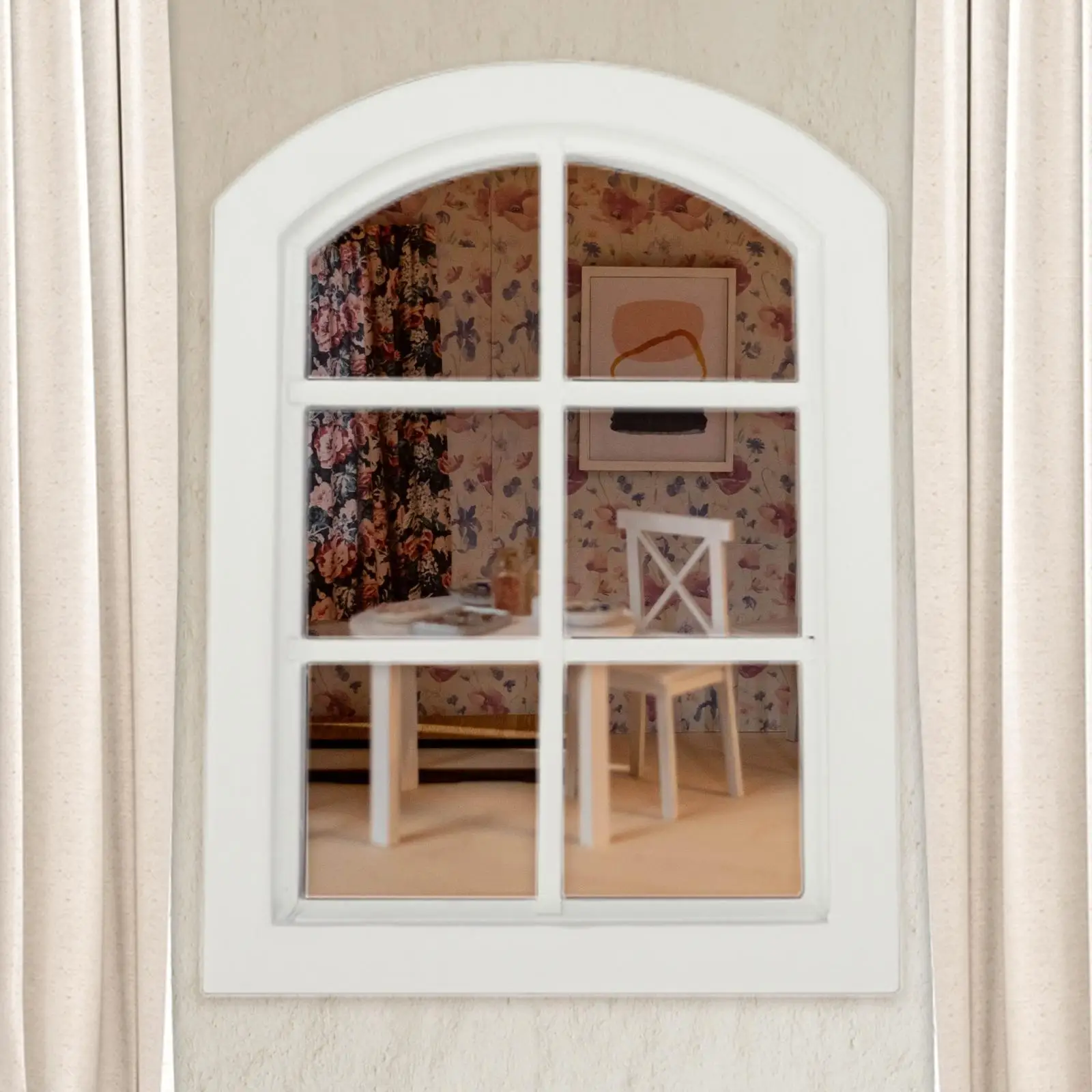 WhiteArch accesorios de madera para ventanas de casa de muñecas - imagen 5