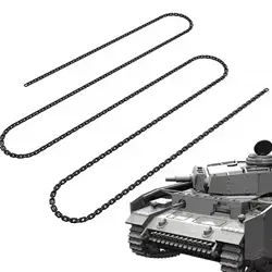 Accesorios para figuras de construcción con cadena metálica