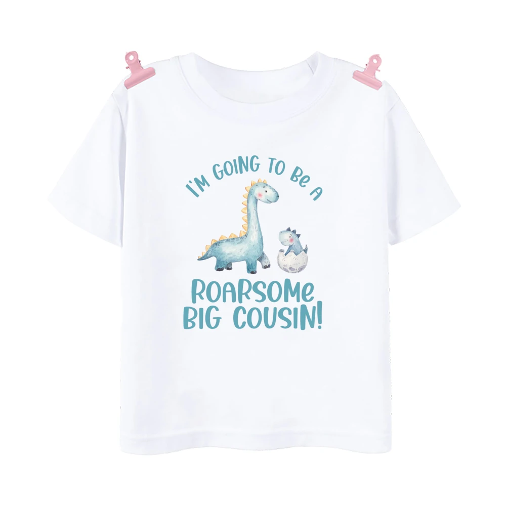 Camiseta de dinosaurio para niños – Primo mayor a juego sobrino - imagen 2