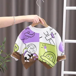 Camiseta infantil de manga corta para niña con dibujo