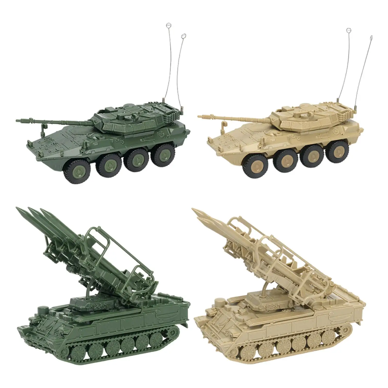 Maqueta de tanque con ensamblaje para montar - imagen 4