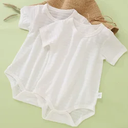 Body bebé de algodón manga corta unisex para verano